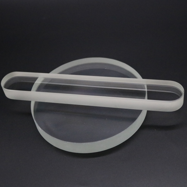 Round Tempered Reflex Sight Gauge Glass for Chemical Tanks