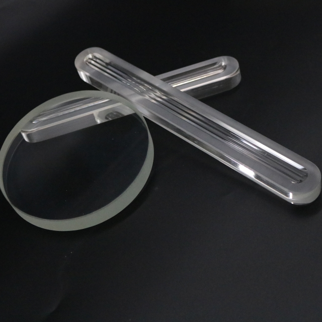 Ultra-Clear Round 3.3 Borosilicate Glass For Oil Tanks