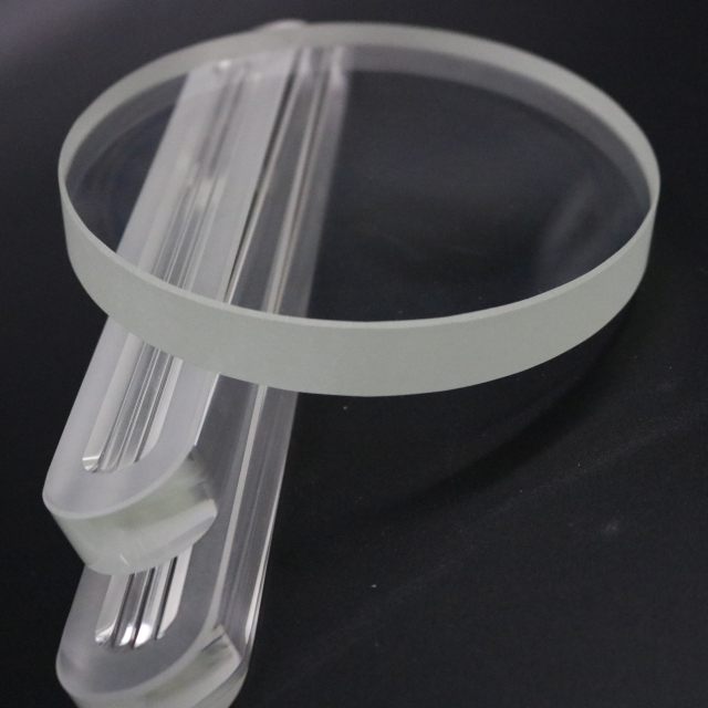 Circular Sight Glass Level Gauge Round Glass for Steam Boiler